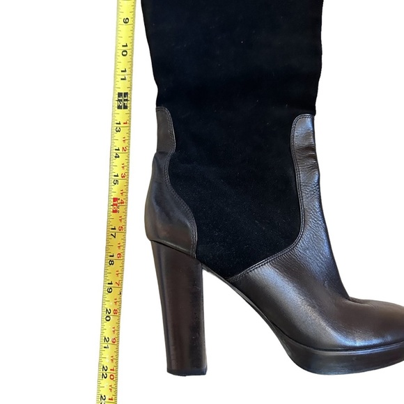 Steven by Steve Madden Leather & Suede Knee High Boots - Picture 12 of 14